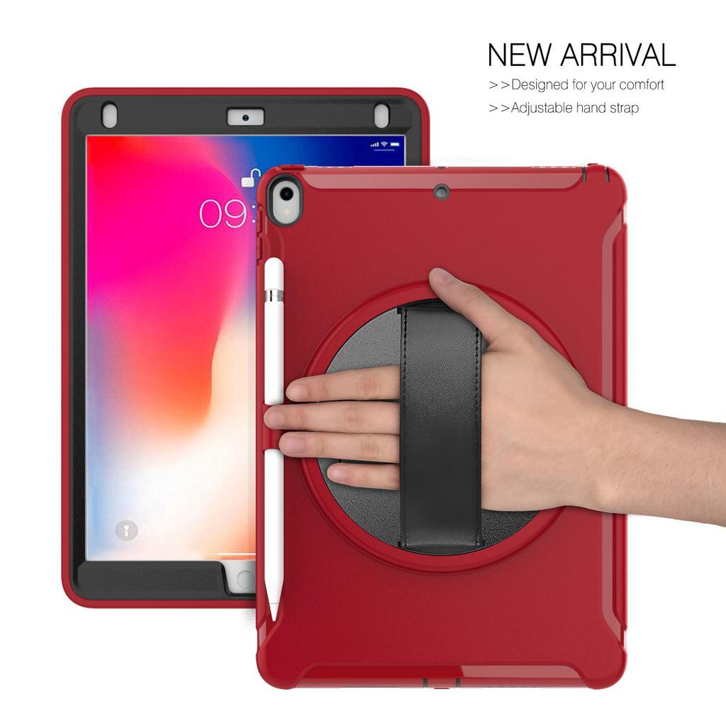 Protective 3-in-1 Anti-Fall Case for iPad Air 10.5 Inch with Pen Slot