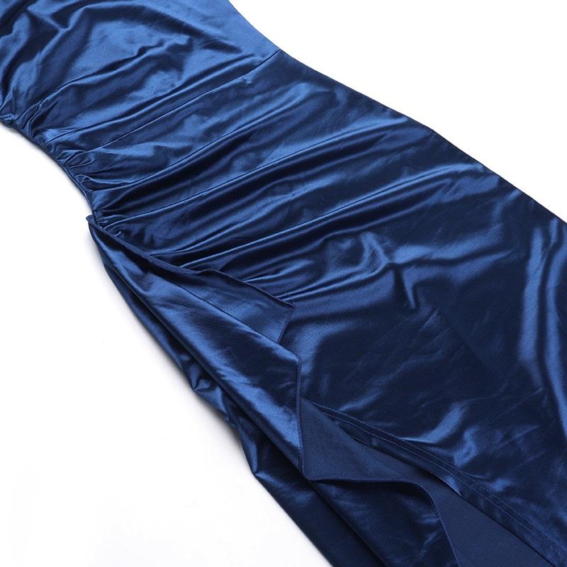 Women Long Bodycon Dress Solid Color Spaghetti Strap Cowl Neck Sleeveless Dress Summer Backless Cami Dress