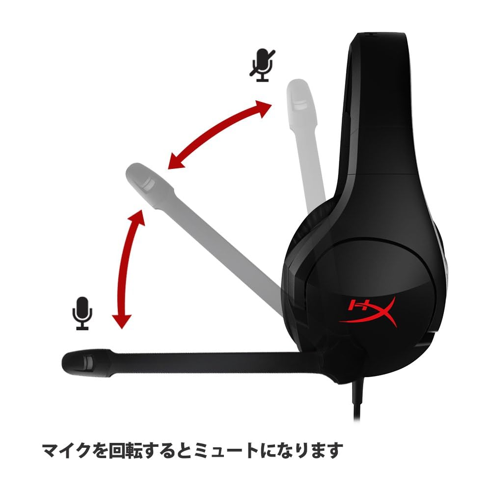 HyperX Cloud Stinger Gaming Headset PS4 Compatible Lightweight Black 2-Year Warranty