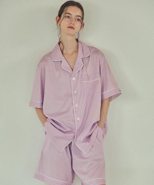 [CEID] [Unisex] Klassisk Söt Muse Kortärmad Pyjamasuppsättning [Skickas från Korea] 100% Äkta