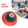 1/2/3 Inch Plate Backing Pad Sanding Polishing Pad Holder Sponge Pad M14 Thread Sanding Polishing Pad Holder