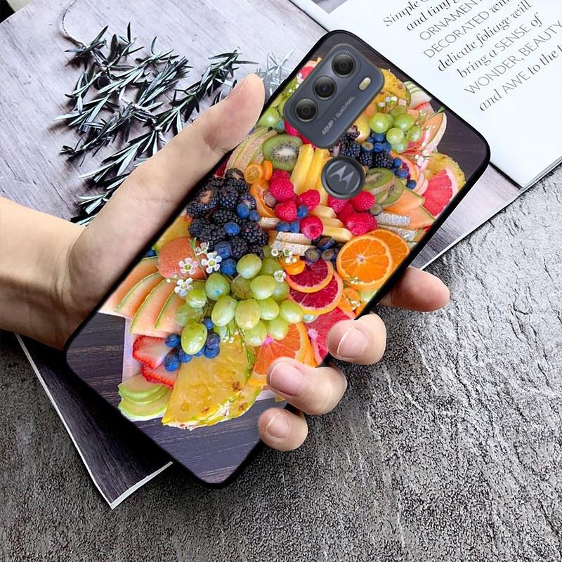 

Чехол для телефона Fruits для Moto G84 G22 G32 G42 G52 G62 G53 G72 G60 G60S G24 G10 G20 G30 G13 G50 G 5G G Pure Moto G10 G20 G30