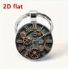 Round Keychain Charm for Keys, Purse and Bag Accessories
