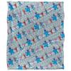 Sesame Street Silky Snow Holiday Supersoft Blanket