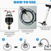 SUP Pump Inflation Adapter Heavy Duty 1Pcs for Paddleboard Kayak Inflatable Raft Boating Surfing Accessories