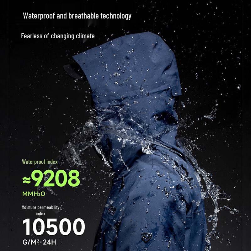 Northland Men's NWJFH5607S 3-in-1 Fleece Lined Outdoor Jacket