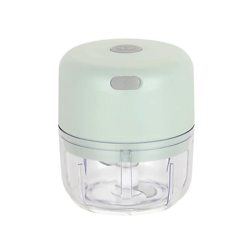 Electric Garlic Chopper Portable Vegetable Chopper Garlic Masher Food Processor for Ginger Peppers Meat Spices BBQ Accessories
