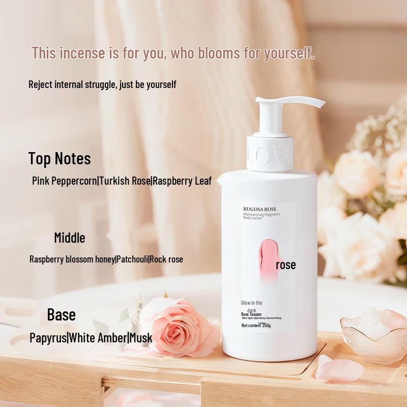 LumiGlow Scented Body Lotion