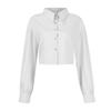 Womens Button Down Shirts Long Sleeve Casual Collared Shirt Loose Blouses Color Tops