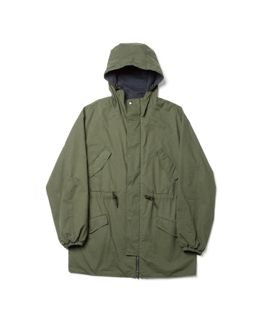 HATCHINGROOM Reversible Parka Khaki/Navy