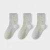 3pairs Absorbing Sweat Cotton Socks 3 Pairs Student Socks Comfortable Sport Socks  For Boys Girls