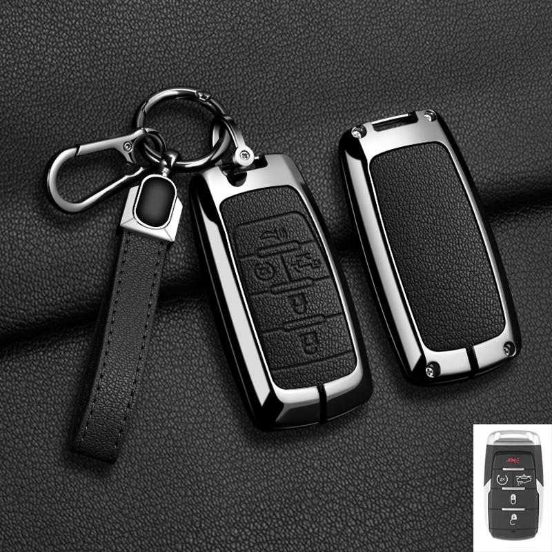 Pokrowiec Etui Uchwyt Ochronny ze Stopu Cynku na Inteligentny Kluczyk Samochodowy Do Dodge Ram 1500 Rebel 5500 2500 3500 Akcesoria Samochodowe