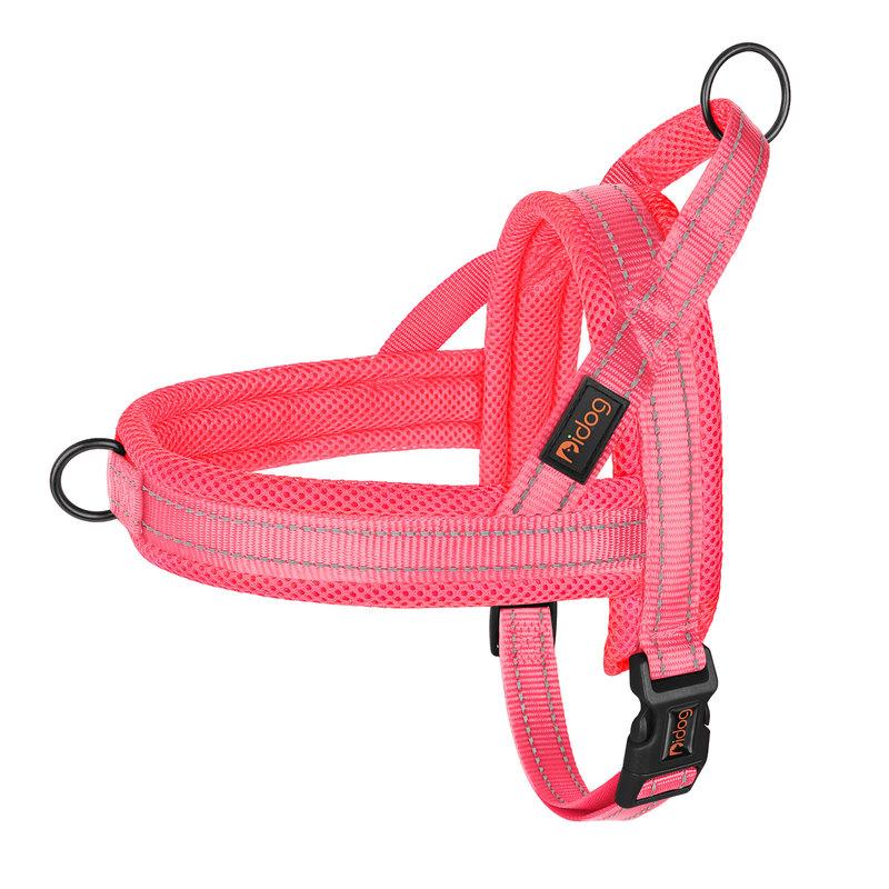 No Pull Nylon Dog Harness Mesh Padded Pet Harnesses Reflective Dog Walking Training Vest Breathable for Small Medium Large Dogs
