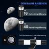 Astronomy Telescope for Adults and Beginners with 70 mm Aperture, Carry Bag, White