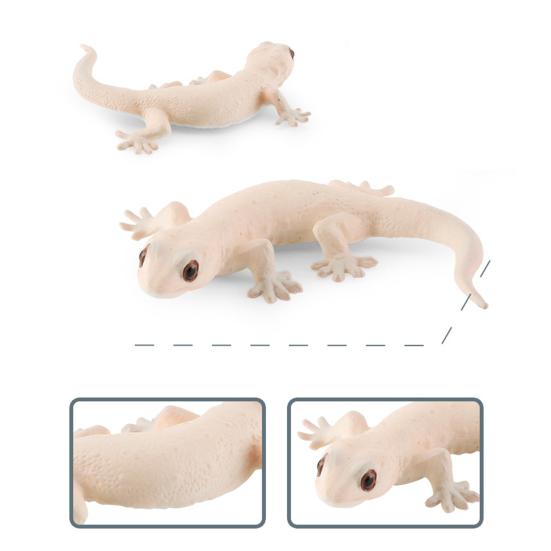 Reptile Statue Model Simulated Cute Lizard Chameleon Bearded Dragon Solid Model