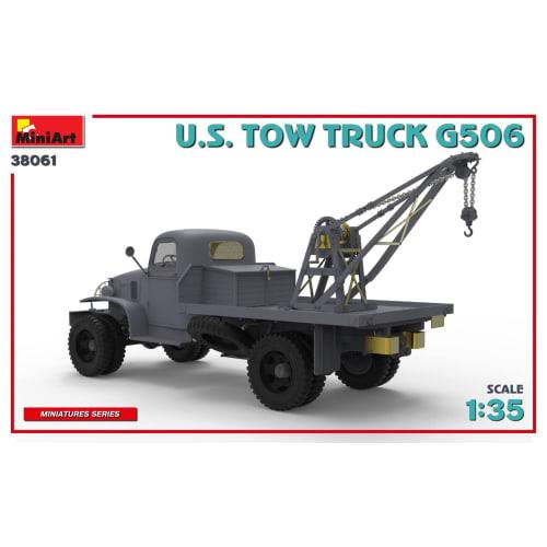 Miniart 1/35 Scale American Tow Truck G506 Plastic Model Kit MA38061