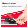 9Pcs Hex Wrench Set Allen Wrench Tool Square Wrench Torx Inner Hexagonal Long Ball End L Key 1.5 - 10mm With T-handle