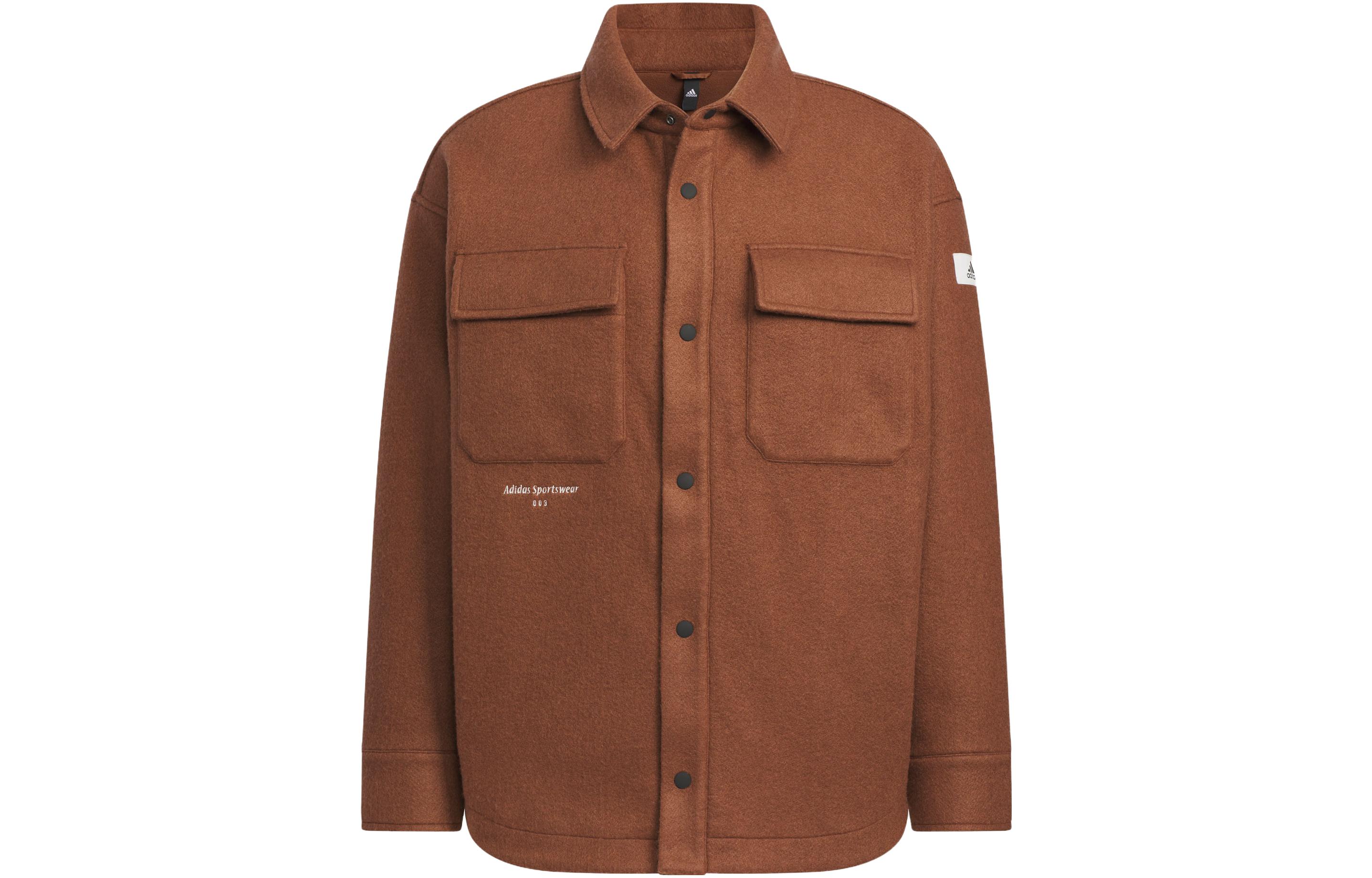 Adidas Lounge Jackets & Coats Men s Brown IP4970 A2XSS