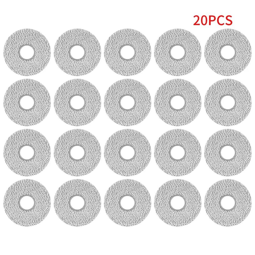 All-in-One Spare Parts for Roborock Saros 10R/G20S Ultra: Main & Side Brush, Mop Cloth, HEPA Filter and Dust Bag Accessories