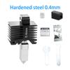Upgrade Hotend For Bambu Lab X1/X1C Hot End For Bambulab P1P/P1S Hardened Steel Nozzle 0.2/0.4/0.6/0.8mm 3D Printer Parts