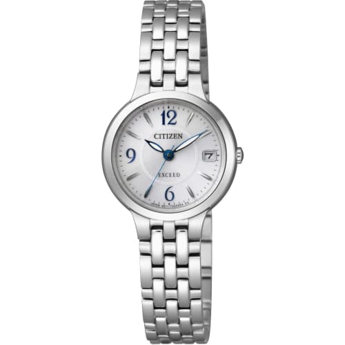 Citizen Exceed Eco-Drive Stainless Steel Round Model EW2260-55A Silver