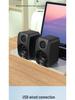 USB 2.0 Active Multimedia Computer Speakers - Compact Pair In Stock