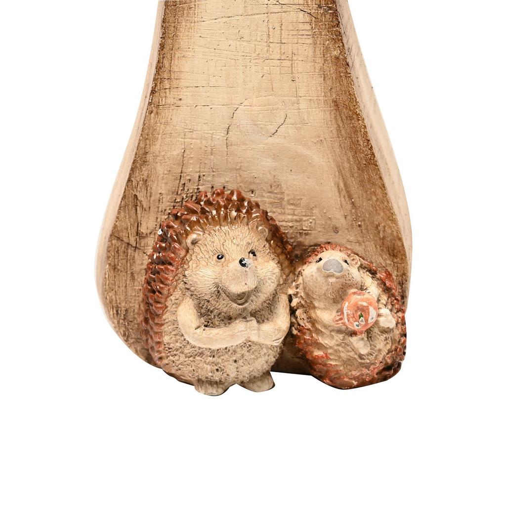 Country Living 2 Hedgehogs with a Mushroom Ornament