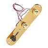 Guitar Control Plate Metal for TL Chrome Plated Prewired Circuit Board Replacement Accessories