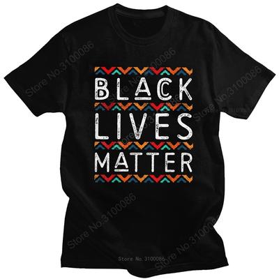 2020 Retro Black Lives Matter T Shirt Homme Cotton African American Pride Tee Summer HuUnisex Rights Slogan Tshirt Apparel Gift