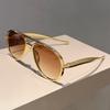 Wind Pilot Toad Glasses Ball Party Fashion Street Shot Sunglasses Retro Double Beam Sunglasses