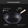 KOBACH 32cm Unbeschichteter Raffinierter Eisen Wok
