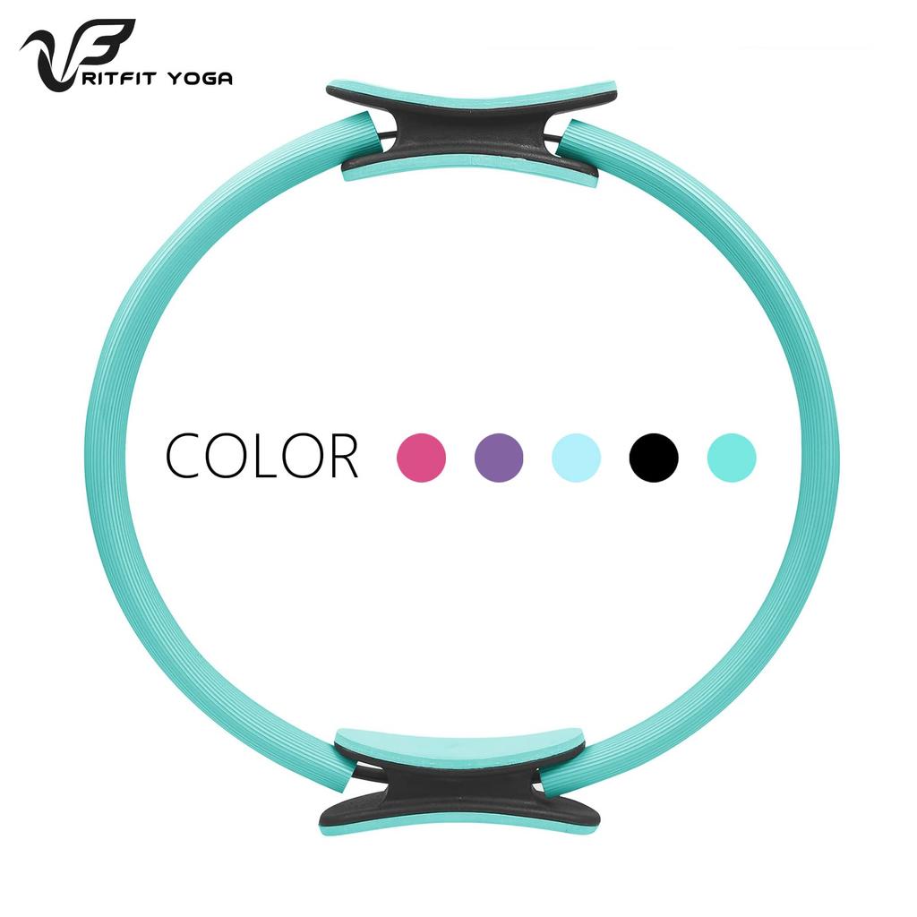 RITFIT Pilates Training Exercise Yoga Training Equipment Ring, Ring, Ring, (Green)