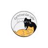 Adorable Kitten Enamel Lapel Pin - Cat Lover Collection