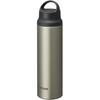 Tiger Thermos (TIGER) Tiger Water Bottle 800ml with Handle Lightweight Stainless Steel Bottle Outdoor Office Titanium Ore (Stainless Steel) MCZ-S080XZ