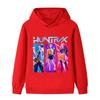 Children's Anime Costume Kpop Devil Hunter Casual Fashion Autumn and Winter Girls' Sportswear Hooded Sweatshirt
