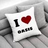 Federa per Cuscino Decorativa L-Liam Gallagher O-Oasis Definitely Maybe per 50cm 40cm 55cm 45*45cm 30cm Quadrata Federa per Cuscino da Camera da Letto