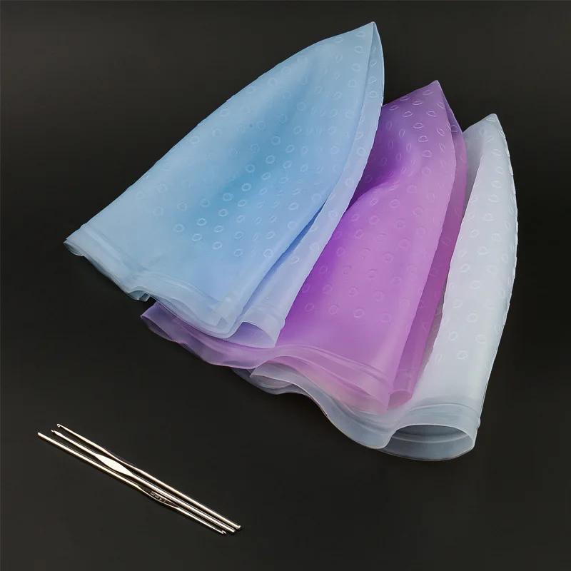 Hairdressing Silicone Highlighting Cap Beauty Salon Hair Caps Bonets Professional Hair Dyes Hair Wrap Equipment For Hair Stylist