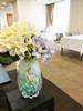 ADERIA Tsugaru Vidro Chomaru Vase Hydrangea Made In Japan Flower Base Vase Stylish Glass Single Flower Vase Container Flower Dried Flowers Ikebana