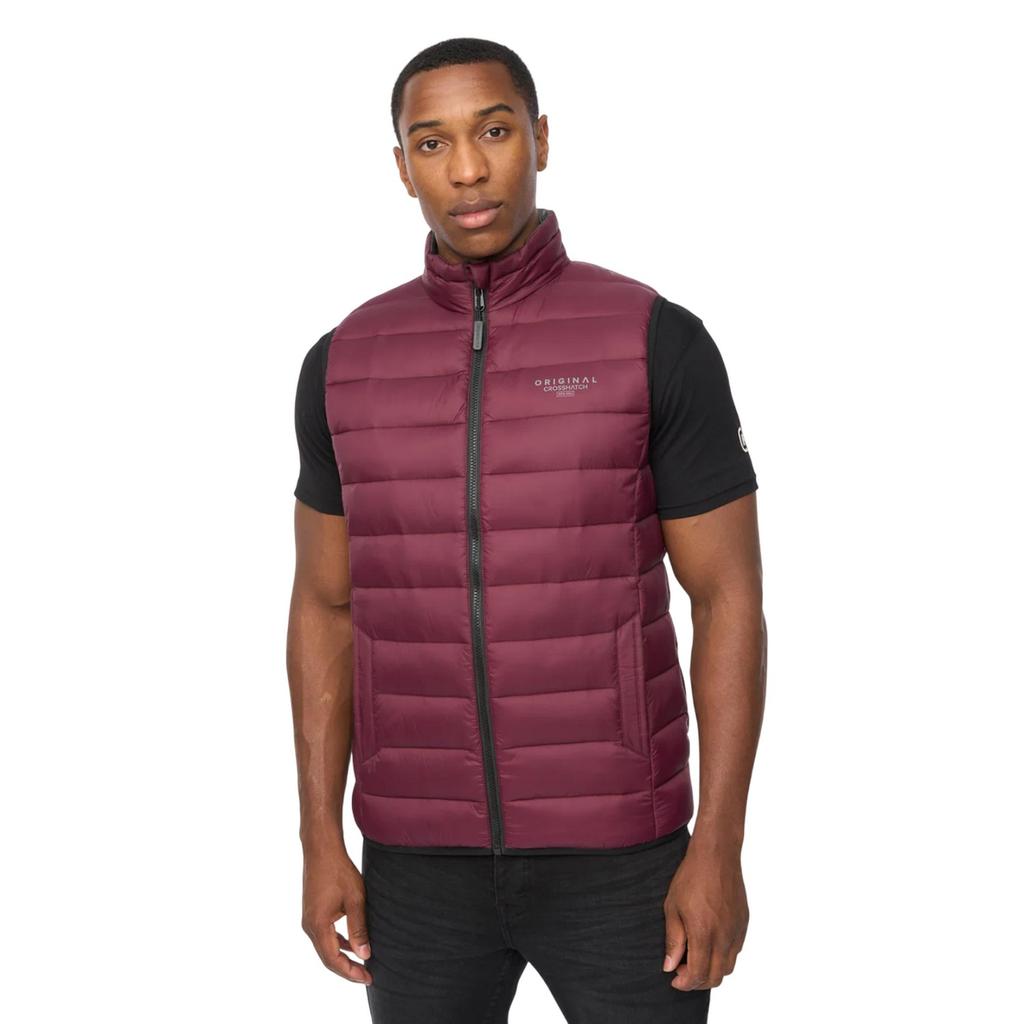 Crosshatch Mens Gattering MVE Quilted Gilet