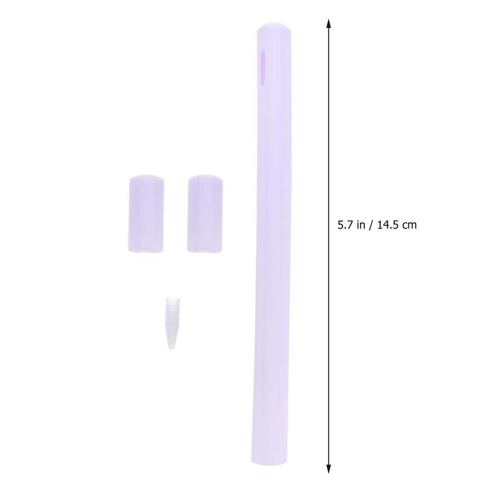 1Pcs Soft Silicone Stylus Pen Holder Sleeve Anti-Drop Protective Cover for Pencil 2 Included