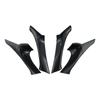 ABS Plastic Carbon Fiber Interior Door Armrest Panel Trim for Lexus IS F250 F350 Easy Installation Reliable Fit