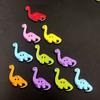 50 sztuk Cute Cartoon Dinosaur album do scrapbookingu diy drewniane guziki torby ubrania do szycia wystrój