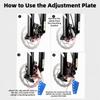 Aluminum Alloy,304 Stainless Steel Disc Brake Alignment Tool  Hydraulic Disc Brake Systems