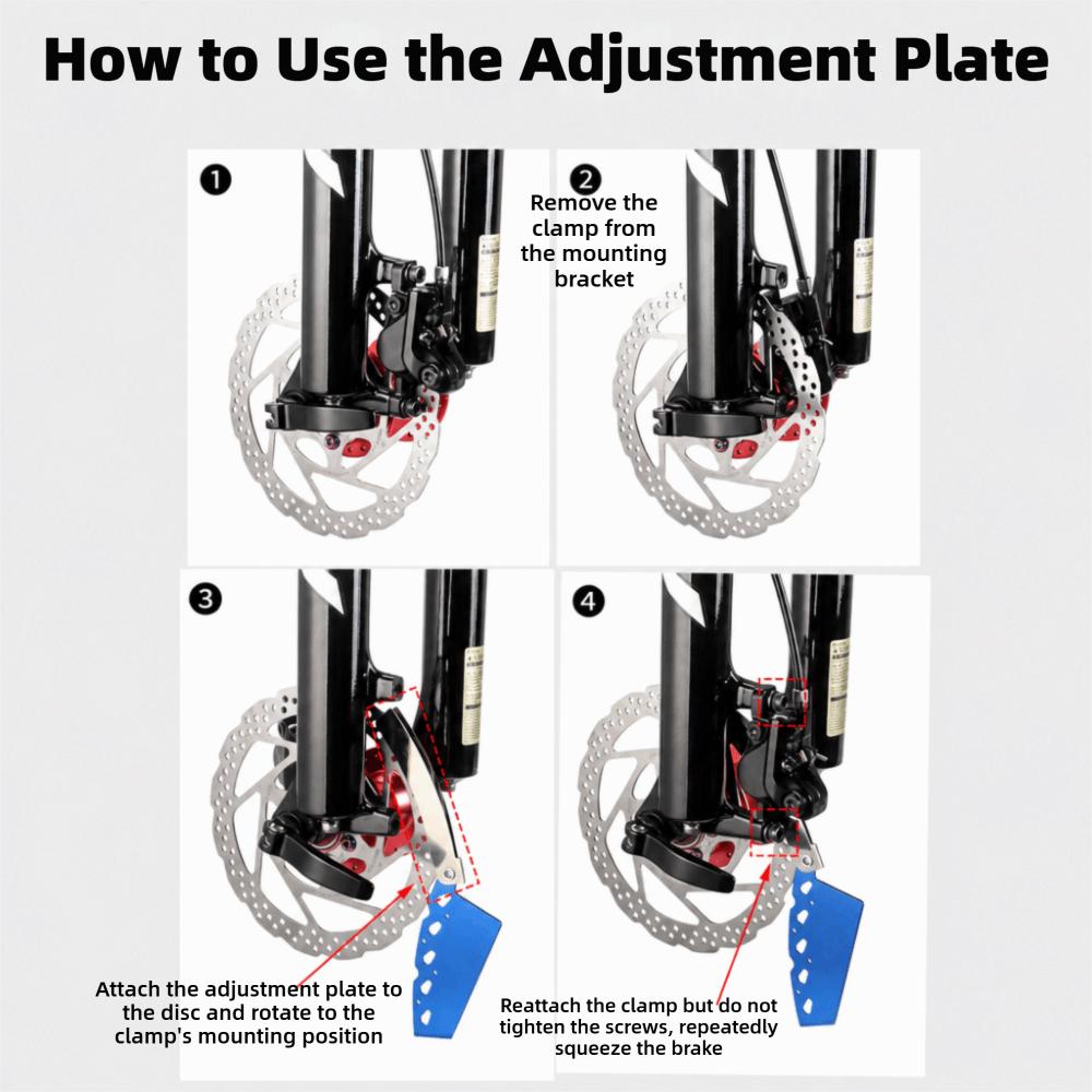 Aluminum Alloy,304 Stainless Steel Disc Brake Alignment Tool  Hydraulic Disc Brake Systems
