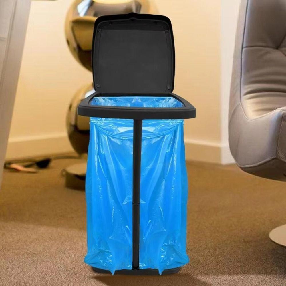 Foldable Trash Bag Holder Portable Trash Can Holder Multifunctional Rubbish Bin Stand  for Outdoor