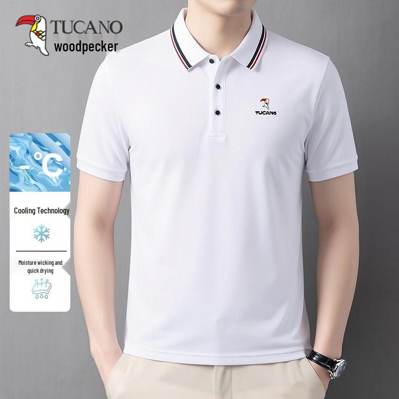 TUCANO Men s Breathable Short Sleeve Polo Shirt 2XL