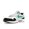 Nike Air Max 1 juodi stadiono žali vyriški sportbačiai balti grynai platininiai FN6952-100