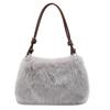 New Plush Bag Women's Largecapacity Sen Meng Trendy Autumn and Winter Messenger Bag Feeling Portable Plush Tote Bag