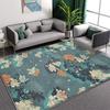 Plant Flower Carpet Living Room Coffee Table Mat Household Bedroom Bedside Carpet Bathroom Soft Foot Pad