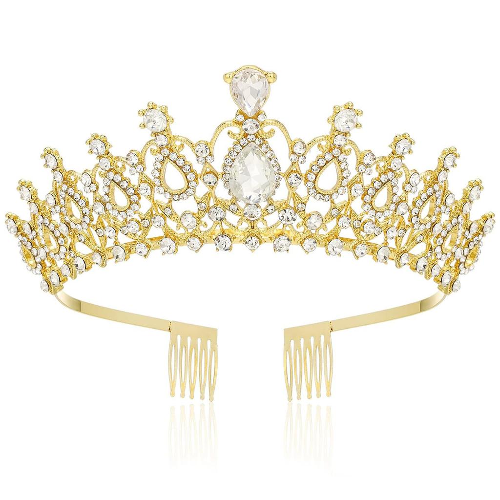 New Bridal Crown Hair Accessories Birthday Headband Crown Queen Party Wedding Dress Accessories